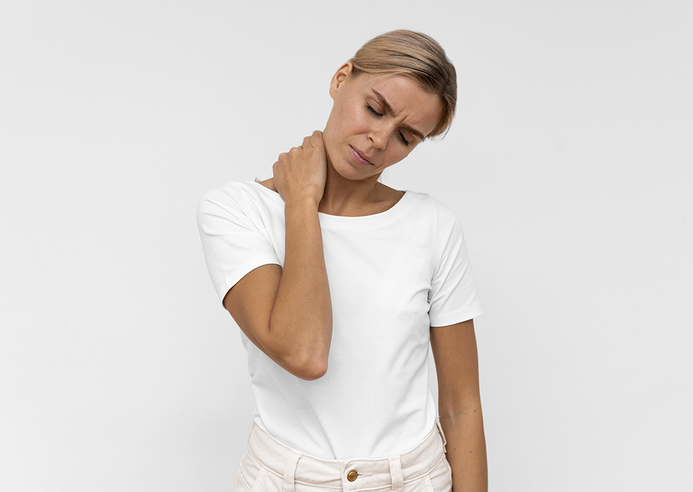Terapia para el dolor en el cuello y la tensión cervical