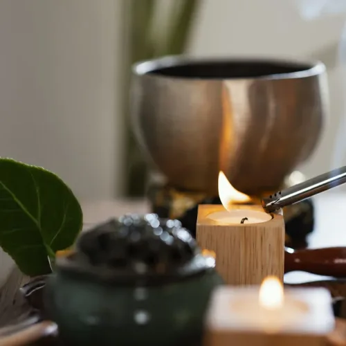 Genki Madrid - Ambientación de velas y aromas terapéuticos para sesiones de terapia en Genki
